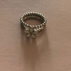 Stackable pandora rings